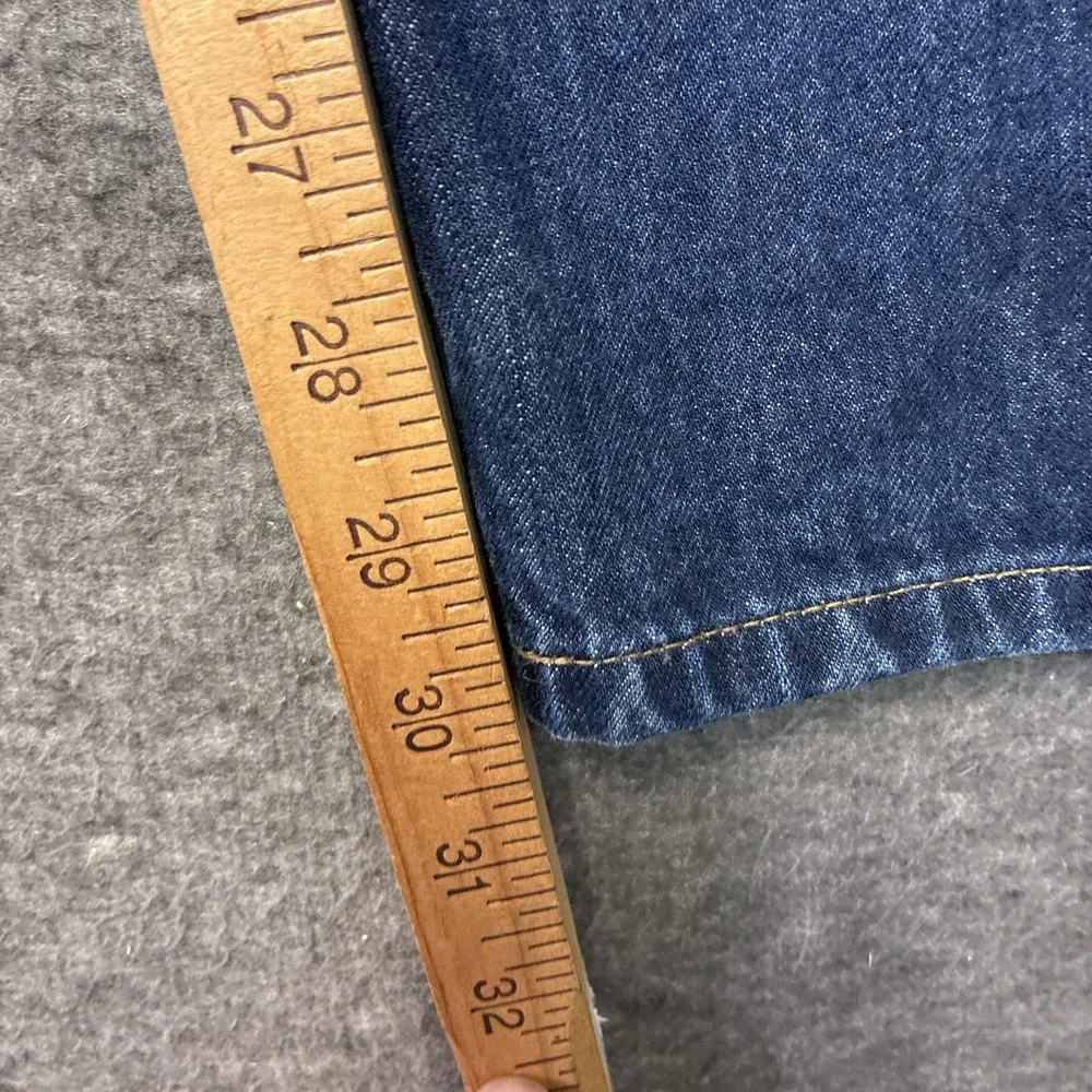 Carhartt Logger Jeans 42x32 Denim Double Knee Work Pants‎ Rare Distressed